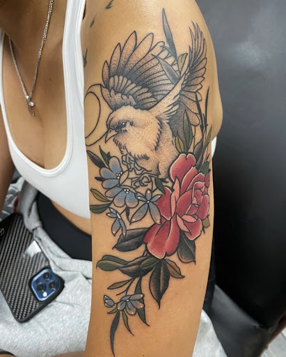 Explore stomach tattoo ideas male, creative tattoo ideas in El Paso, available at American Tattoo Society of Ft Bliss