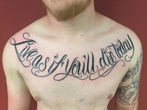 Explore state of michigan tattoo ideas, creative tattoo ideas in Marshfield, available at All The Above Tattoo Studio