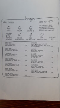 Restaurant CACTUS - Cocktails & Burger à Bad Rappenau (le menu)