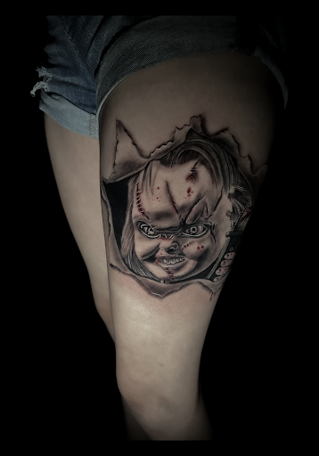 Explore nicki minaj tattoo ideas, creative tattoo ideas in Silver City, available at Independent Ink Tattoo