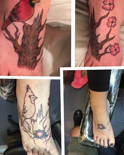 Explore anatomy tattoo ideas, creative tattoo ideas in Nashville, available at Titan Tattoo