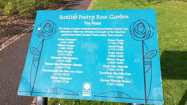 Scottish Poetry Rose Garden - Glasgow