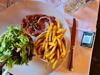 Steak tartare du Restaurant français Le Petit Poucet à Levallois-Perret - n°15