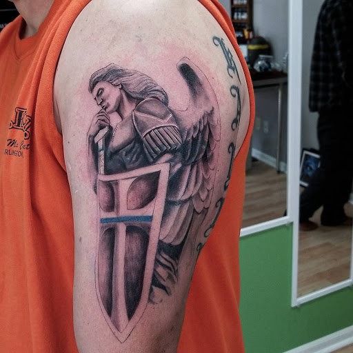 Find boob tattoo idea for your next unique tattoo in Kenosha at Kenosha Tattoo Company