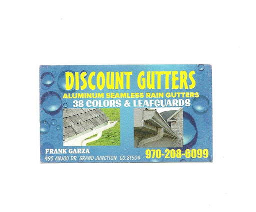 DISCOUNT SEAMLESS GUTTERS in Grand Junction, Colorado