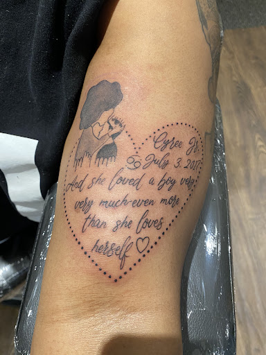 Explore tattoo ideas graffiti, creative tattoo ideas in Vancouver, available at Headstrong Tattoo Studio & Piercing