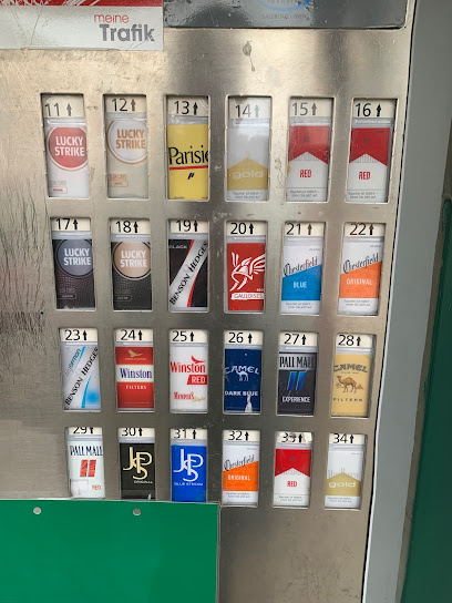 Zigarettenautomat am Lehner Park in Salzburg