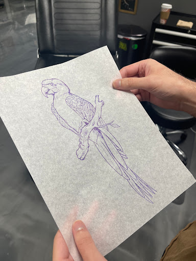 Explore music tattoo sleeve ideas, creative tattoo ideas in Davis, available at Death or Glory Tattoo