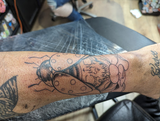 Explore full moon tattoo ideas, creative tattoo ideas in Jefferson, available at Slammin Ink Tattoo