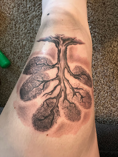 Explore book tattoos ideas, creative tattoo ideas in Danville, available at Requite Tattoo, LLC