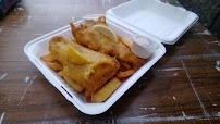 Plats et boissons du Restaurant de plats à emporter La Roulotte Fish and Chips à Lanloup - n°2