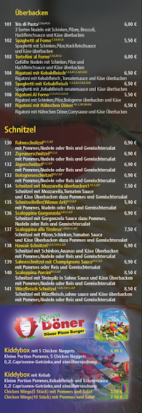 Restaurant Rosen Döner à Sangerhausen (la carte)