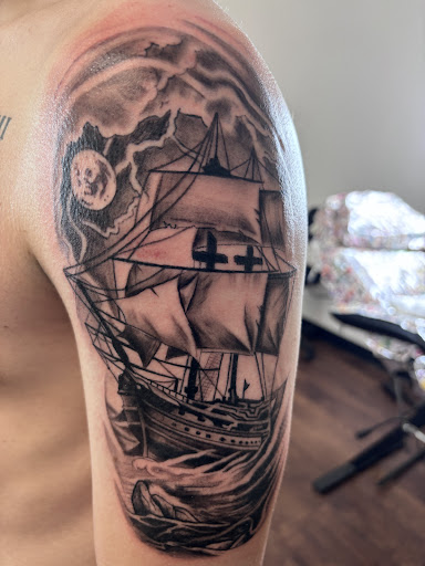 Explore simple goth tattoo ideas, creative tattoo ideas in Rogers, available at Ink Solutions Tattoo