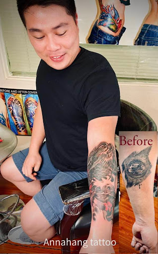 Explore destiny 2 hunter tattoo ideas, creative tattoo ideas in Garden Grove, available at Anna Hang Tattoo