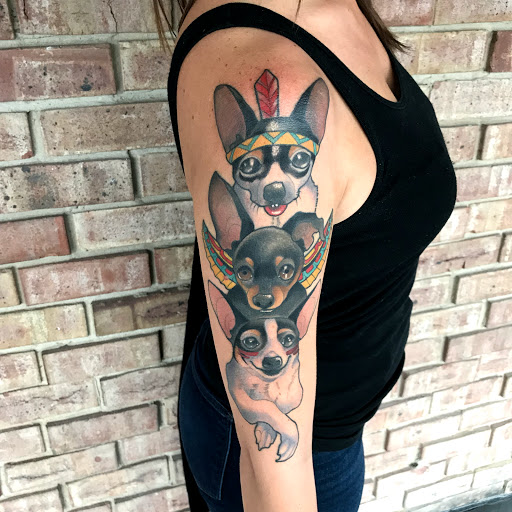 Explore non binary tattoo ideas, creative tattoo ideas in Tallmadge, available at Killjoy tattoo