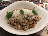 Pâtes à la carbonara du Restaurant italien Vapiano Paris Champs Elysées Pasta Pizza Bar - n°17