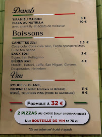 Pizzeria il Napoletano à Mauguio (la carte)