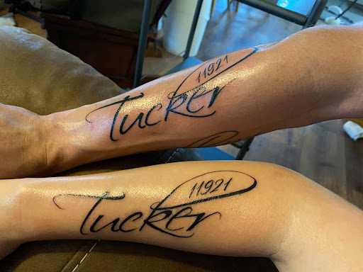 Explore chainsaw tattoo ideas, creative tattoo ideas in Kalispell, available at Swindler Ink