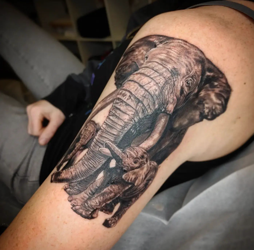 Explore timepiece tattoo ideas, creative tattoo ideas in Warren, available at Sailia Tattoo Studio