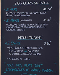 Menu / carte de Le Gaïa à Jard-sur-Mer