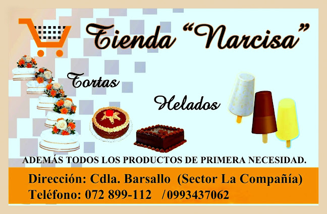 PASTELES Y HELADOS NARCISA - Heladería