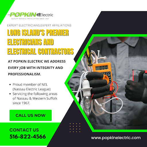 Electrician «Popkin & Son Electric Services Inc», reviews and photos, 87 Engineers Dr, Hicksville, NY 11801, USA