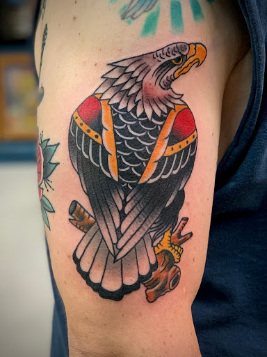 Explore texas tattoos ideas, creative tattoo ideas in La Crosse, available at Blue Line Tattoo