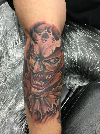 Explore men forearm tattoo ideas, creative tattoo ideas in Lawton, available at Impact Ink Tattoo Studios