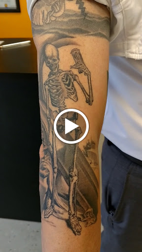 Explore aries ram tattoo ideas, creative tattoo ideas in Marietta, available at Monkeys Uncle Tattoo