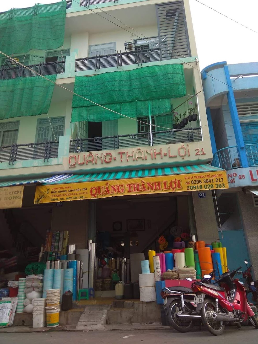 Cửa Hàng Quảng Thành Lợi chuyên kinh doanh dầu chai, tôn nhôm - Inox, Các loại Bitis, cách nhiệt