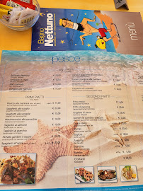 Menu / carte de Bagno Nettuno à Porto Garibaldi