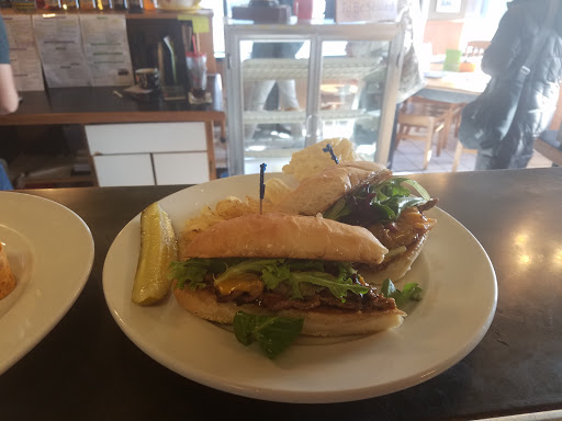 Restaurant «45th Parallel Cafe», reviews and photos, 102 W Broadway, Suttons Bay, MI 49682, USA