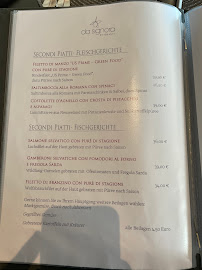 Menu du Da Signora à Böblingen