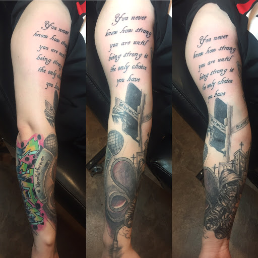 Explore hip tattoo ideas, creative tattoo ideas in Pearcy, available at Studio 621 Tattoo