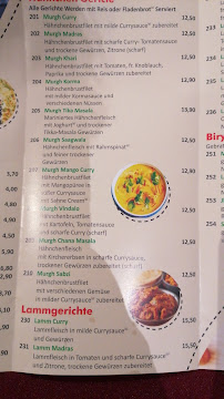 Restaurant indien Tandoori Mix à Sobernheim (la carte)