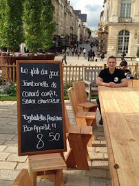 Restaurant italien Le Capri à Nancy (le menu)