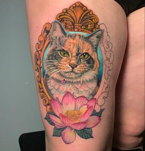 Explore hippie tattoo ideas, creative tattoo ideas in Edgewood, available at Evolved Body Arts