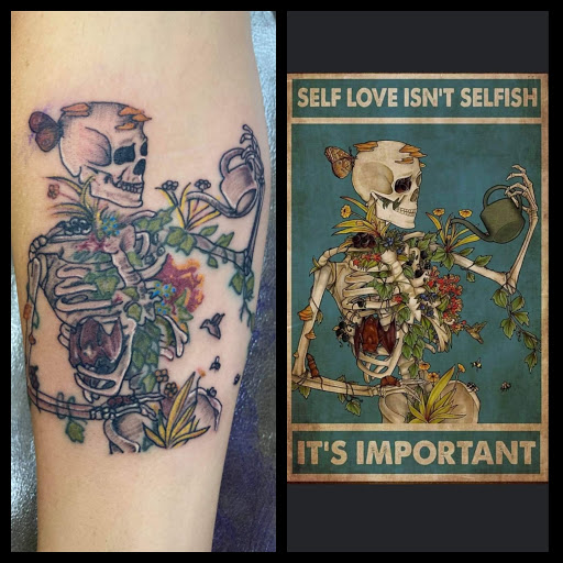 Explore denver broncos tattoo ideas, creative tattoo ideas in Shelbyville, available at Stage Left Tattoo and Piercing