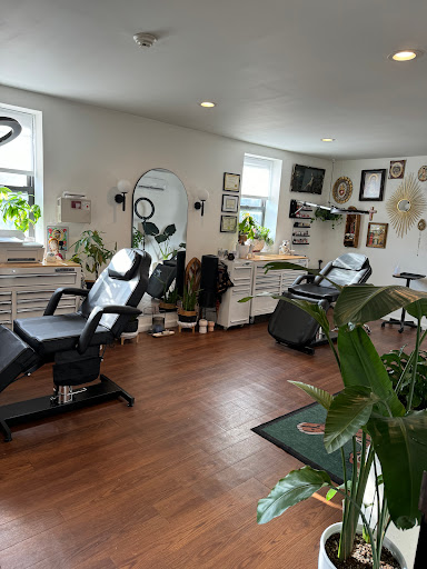 Explore cover up star tattoo ideas, creative tattoo ideas in Rutherford, available at Arcana Tattoo
