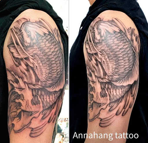 Explore world travel tattoo ideas, creative tattoo ideas in Garden Grove, available at Anna Hang Tattoo