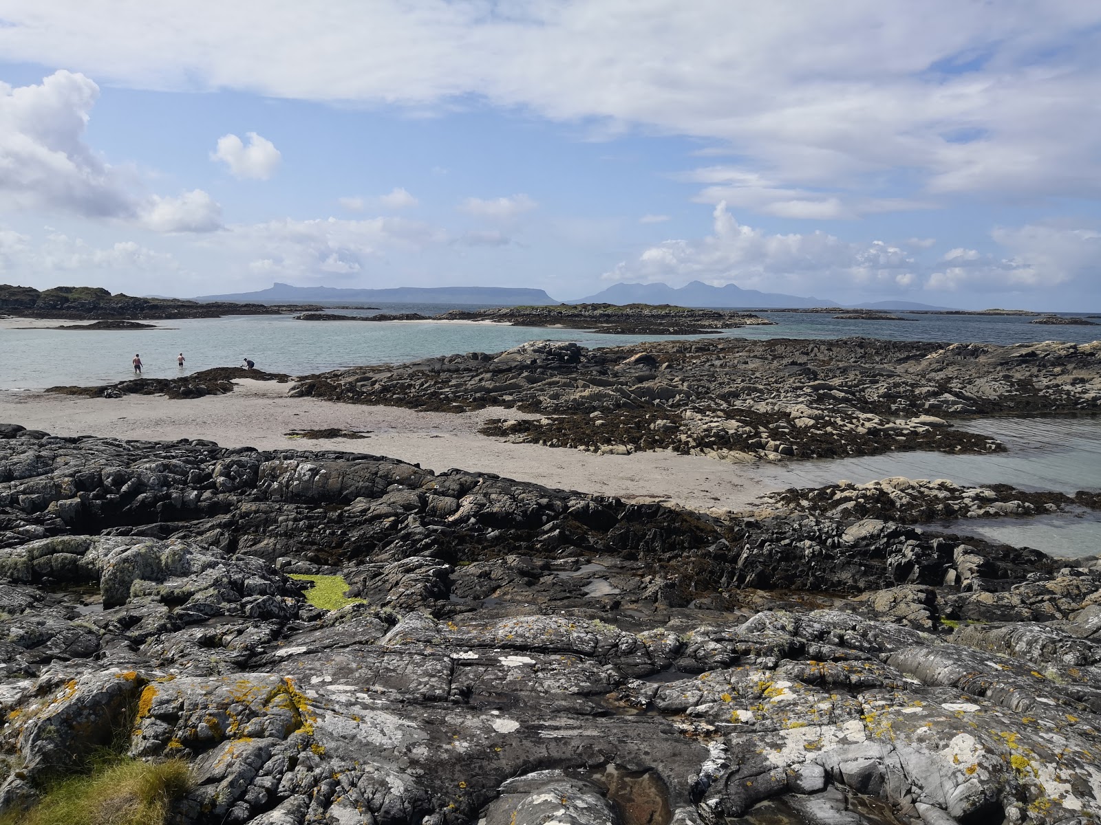 Photo of Arisaig Beach II with bright sand & rocks surface