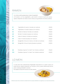 Restaurant de sushis Streat Food - Poke, Sushi & Ramen à Vallecrosia (le menu)