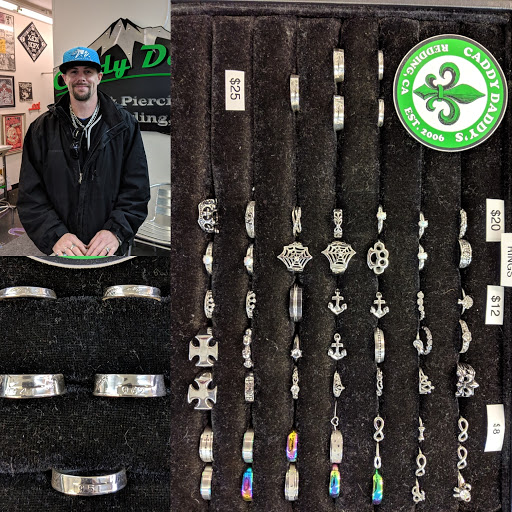 Explore black bear tattoo ideas, creative tattoo ideas in Redding, available at Caddy Daddys