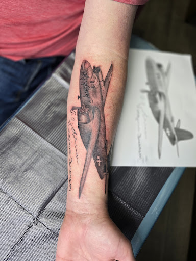 Explore fine line hand tattoo ideas, creative tattoo ideas in New Hampton, available at Ink, Metal & Gems by Leanne