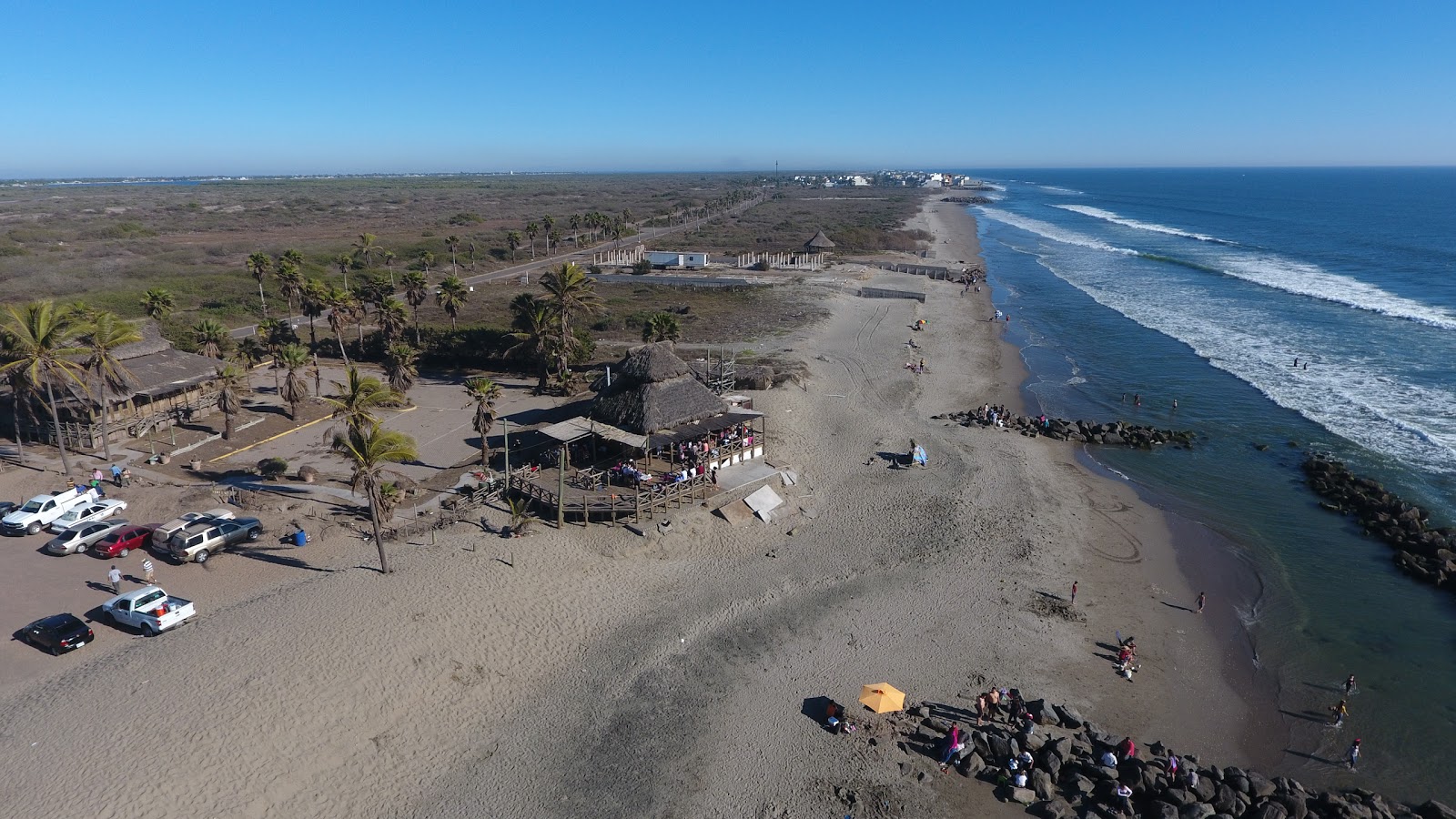 Fotografija Nuevo Altata beach z srednje stopnjo čistoče