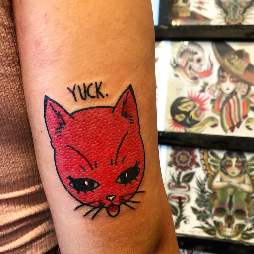 Explore ideas for thigh tattoos, creative tattoo ideas in Goose Creek, available at Red Kirin Tattoo