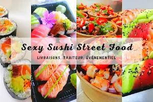Sexy sushi street food image