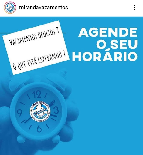 Logo da empresa - Miranda Caça Vazamentos