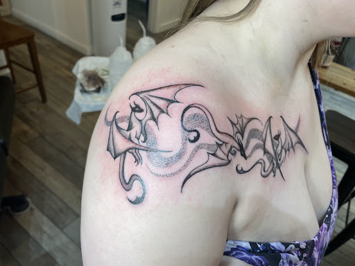 Explore stitch tattoo ideas, creative tattoo ideas in Avon, available at Avanti Tattoo