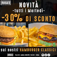 ROGUE à Rome menu